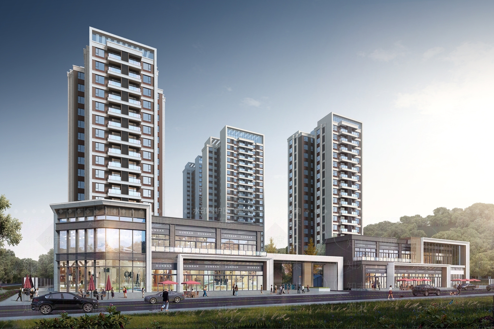 现代其他商业建筑SU模型下载【ID:1187608717】