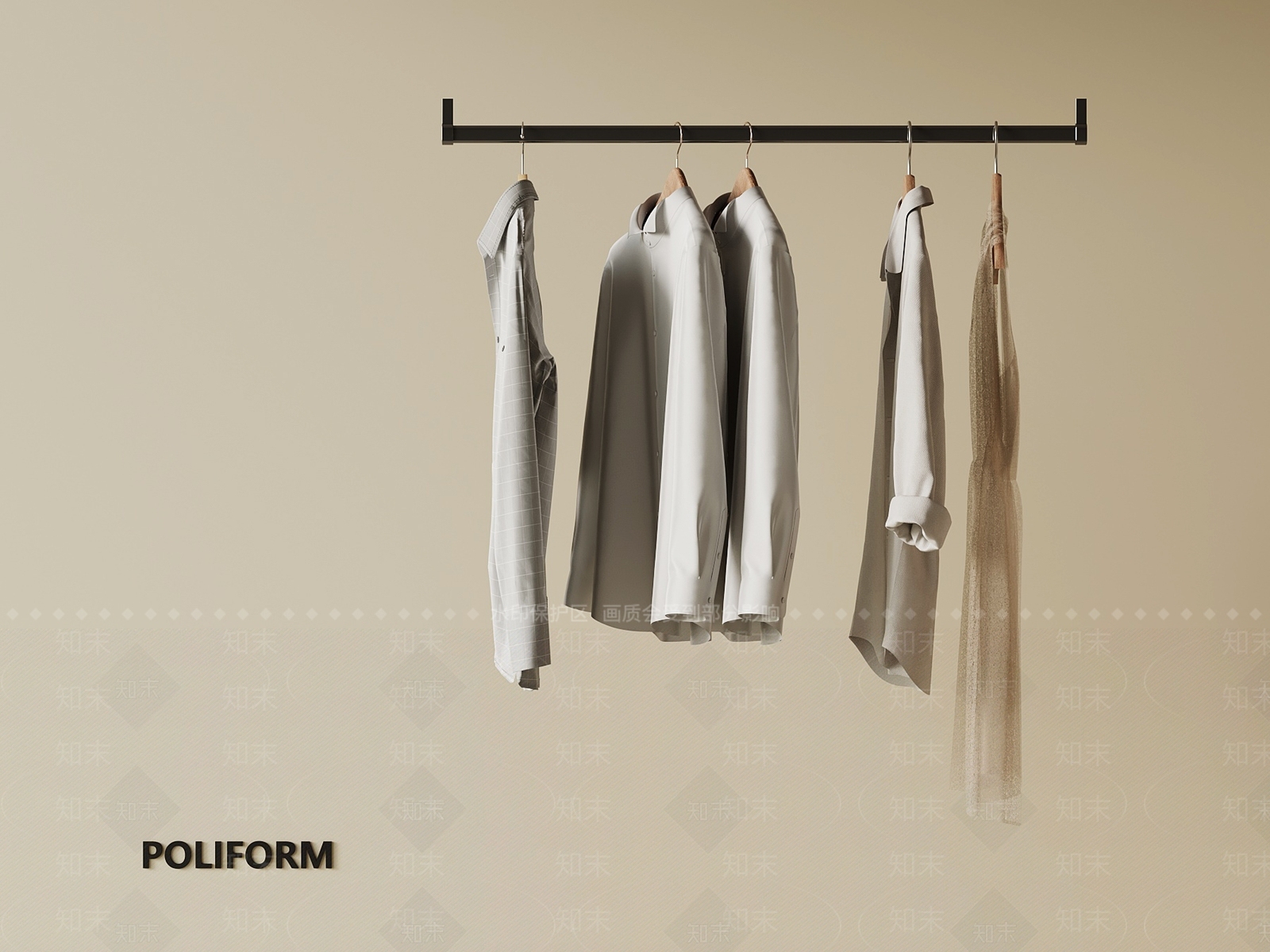 衣服SU模型下载【ID:1187612572】