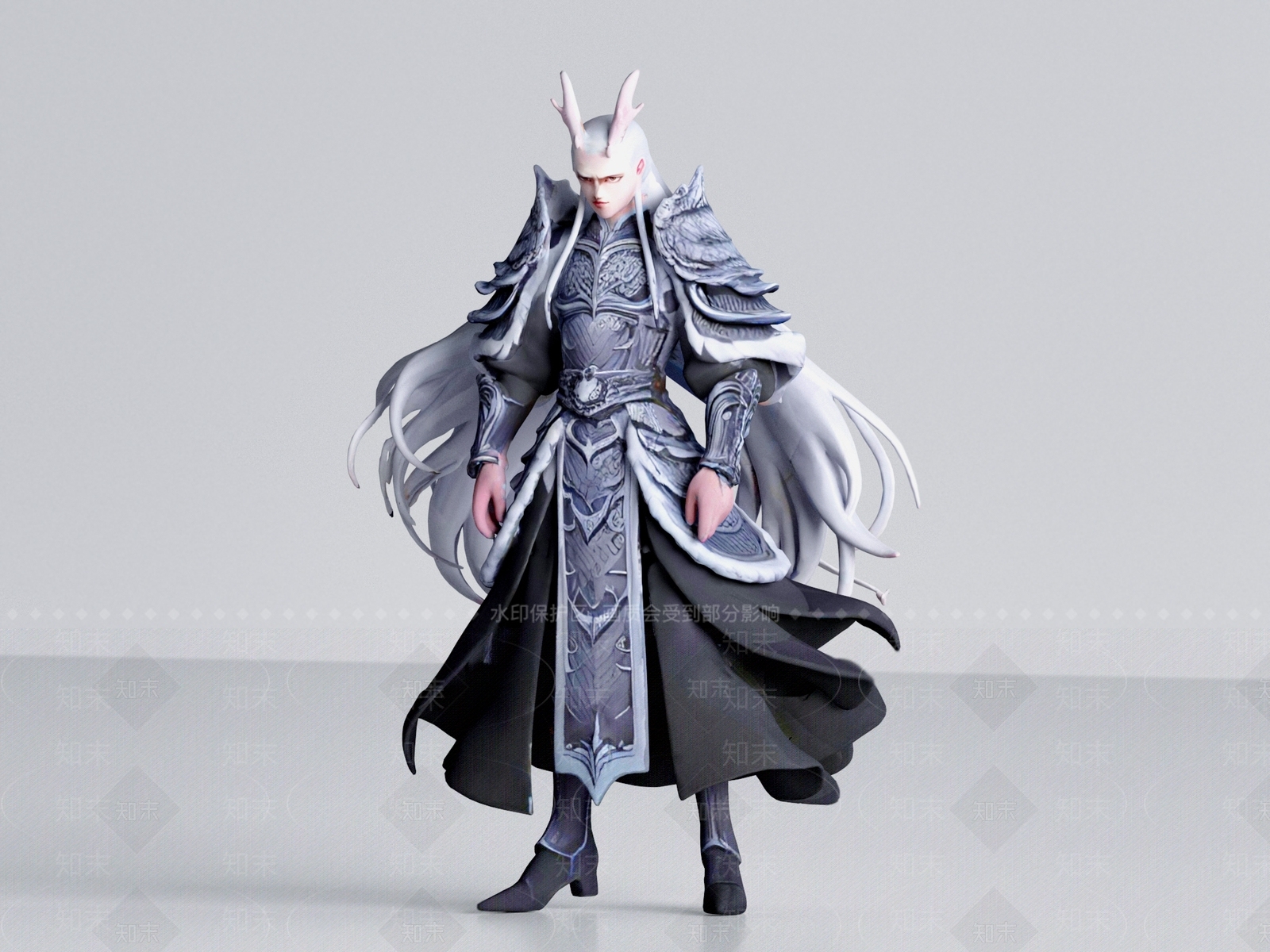 现代雕塑小品SU模型下载【ID:1187613548】