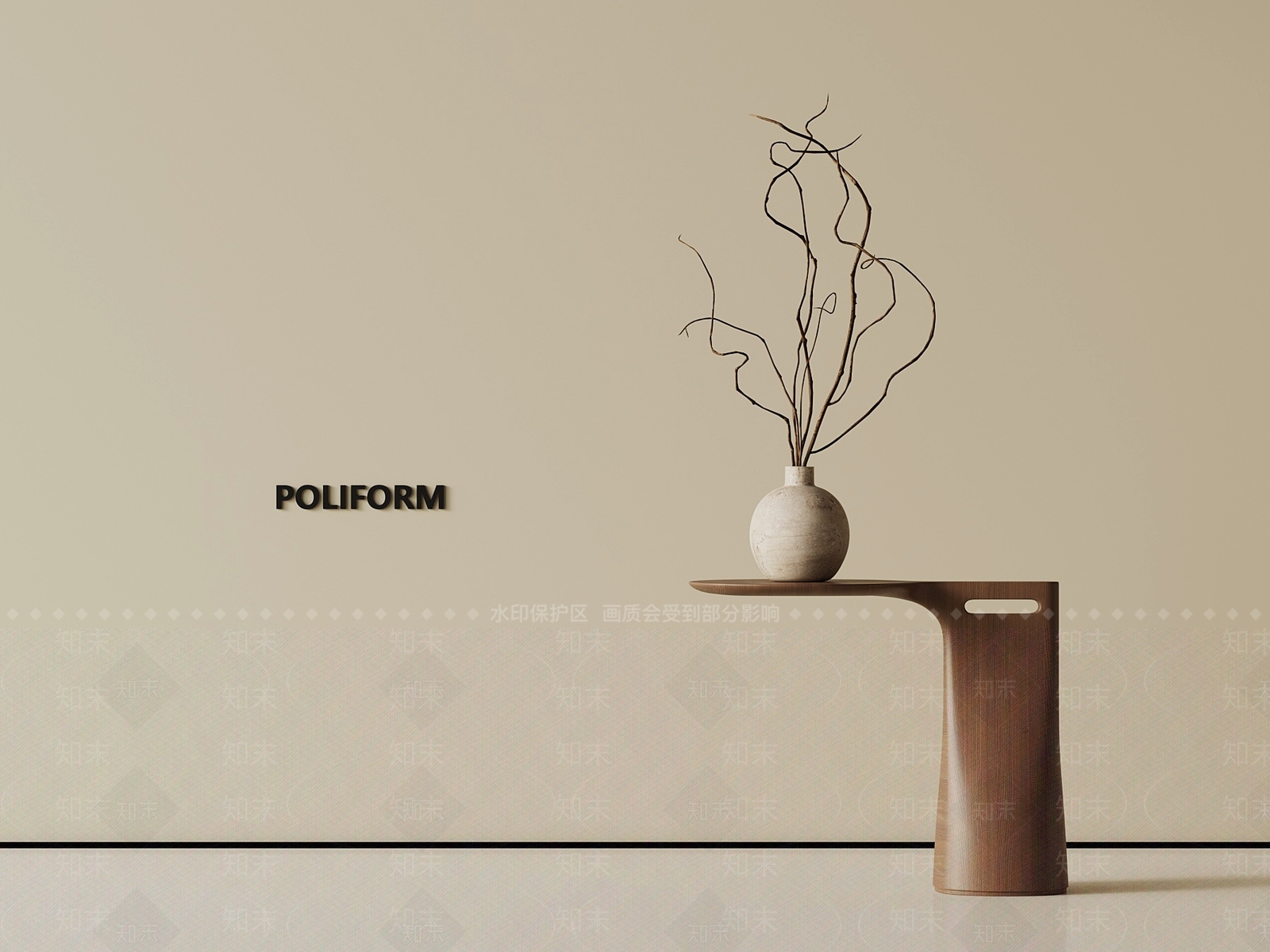 法式中古茶几3D模型下载【ID:1187613587】