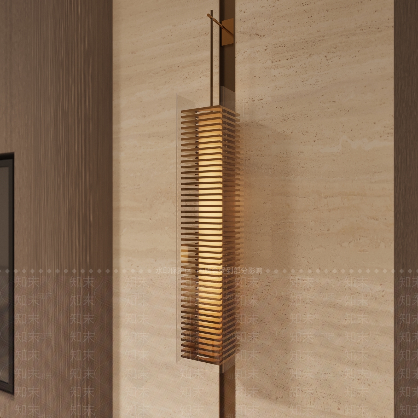 新中式中式壁灯SU模型下载【ID:1187614523】