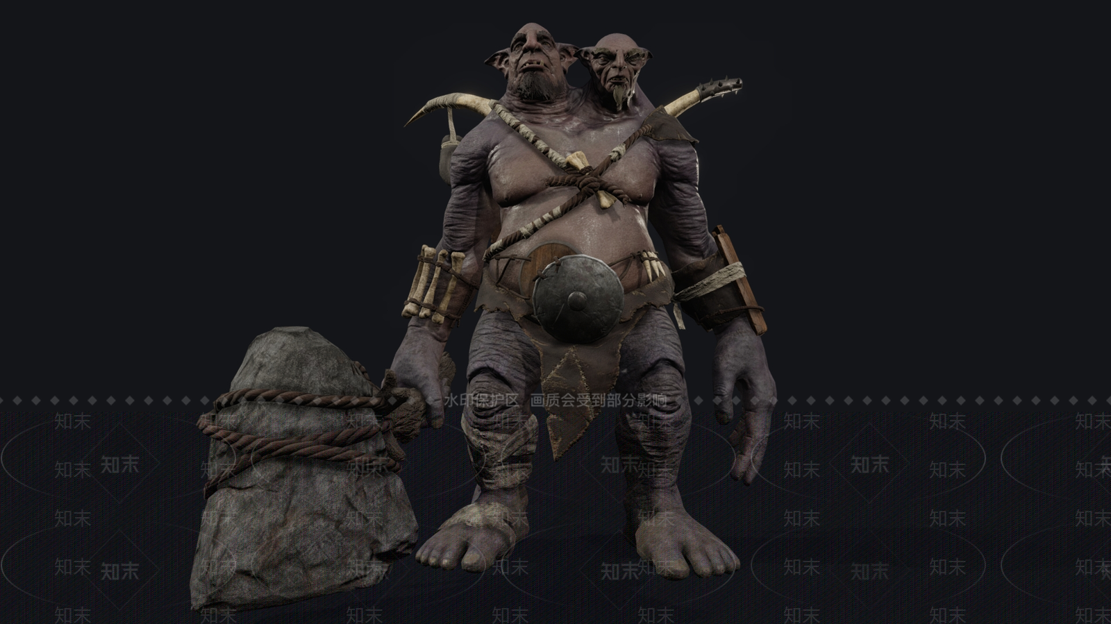 虚拟人物3D模型下载【ID:1187616037】
