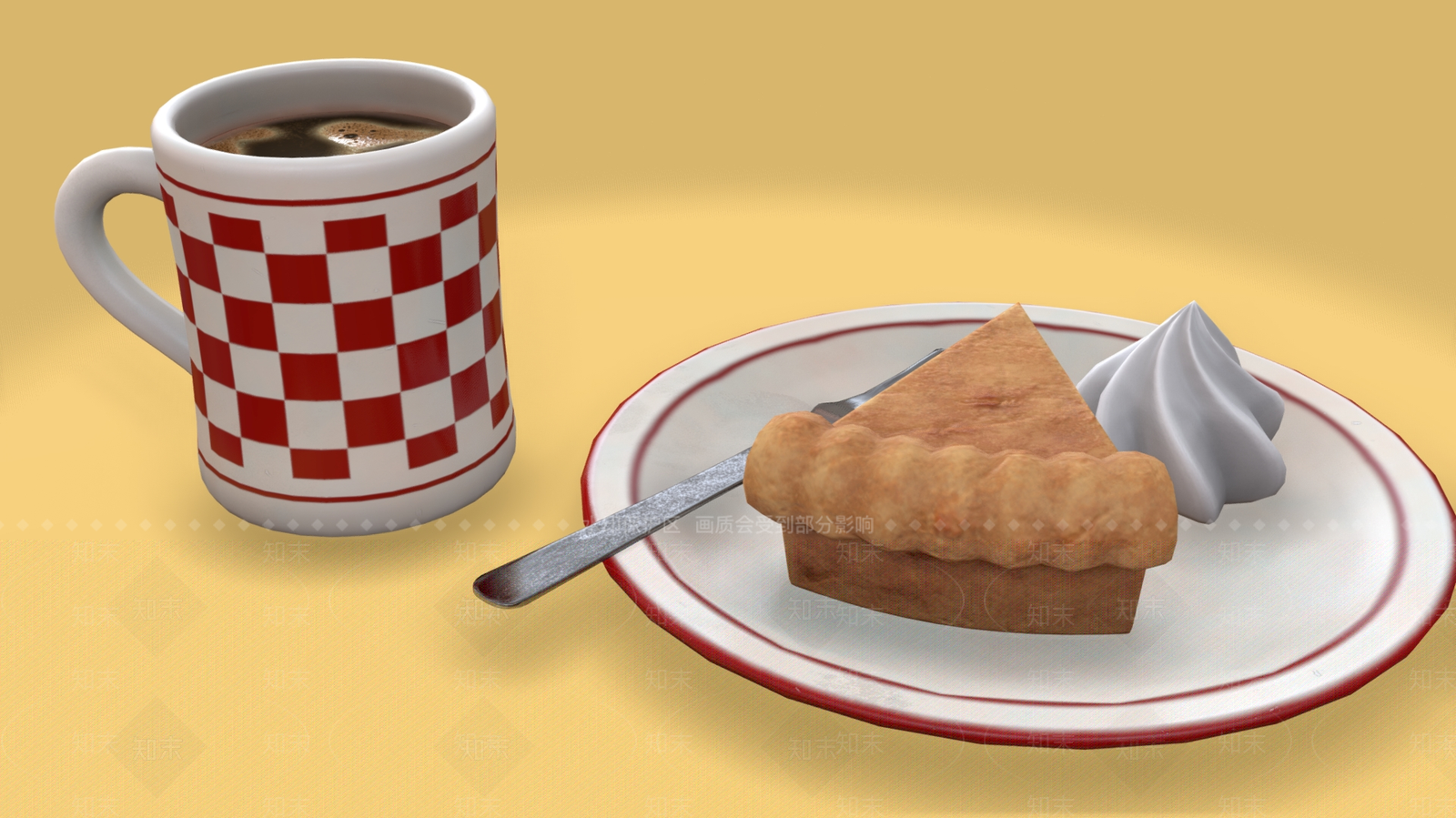 酒水食物3D模型下载【ID:1187619294】