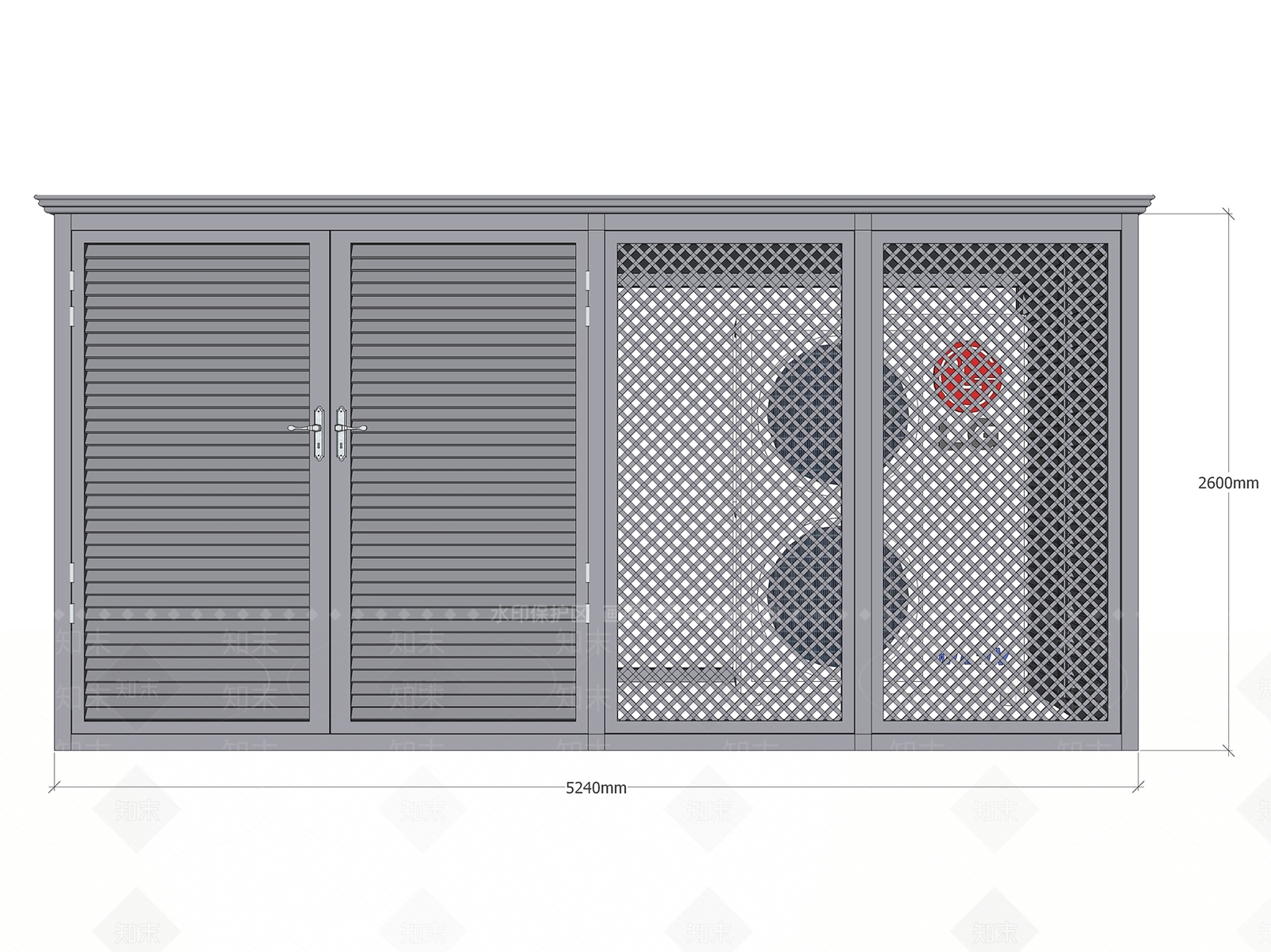 现代新中式其他景观小建筑SU模型下载【ID:1187621197】