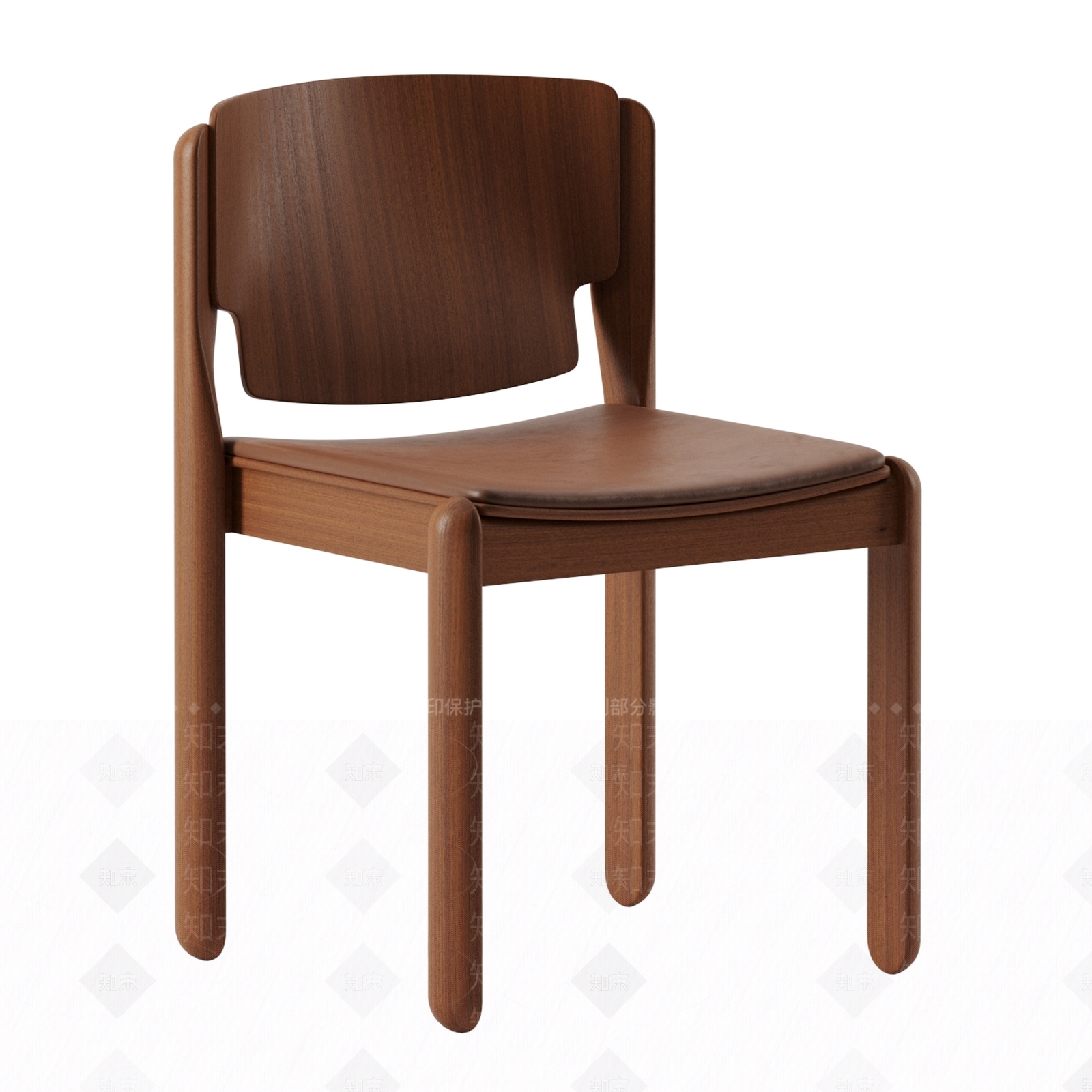 北欧其他椅子3D模型下载【ID:1187621392】