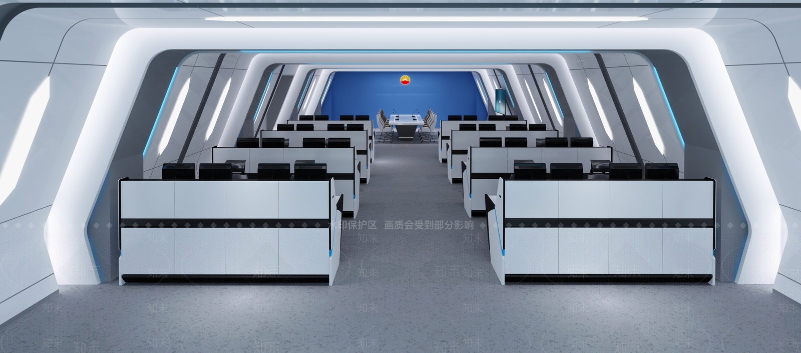 现代其他办公空间3D模型下载【ID:1187623758】