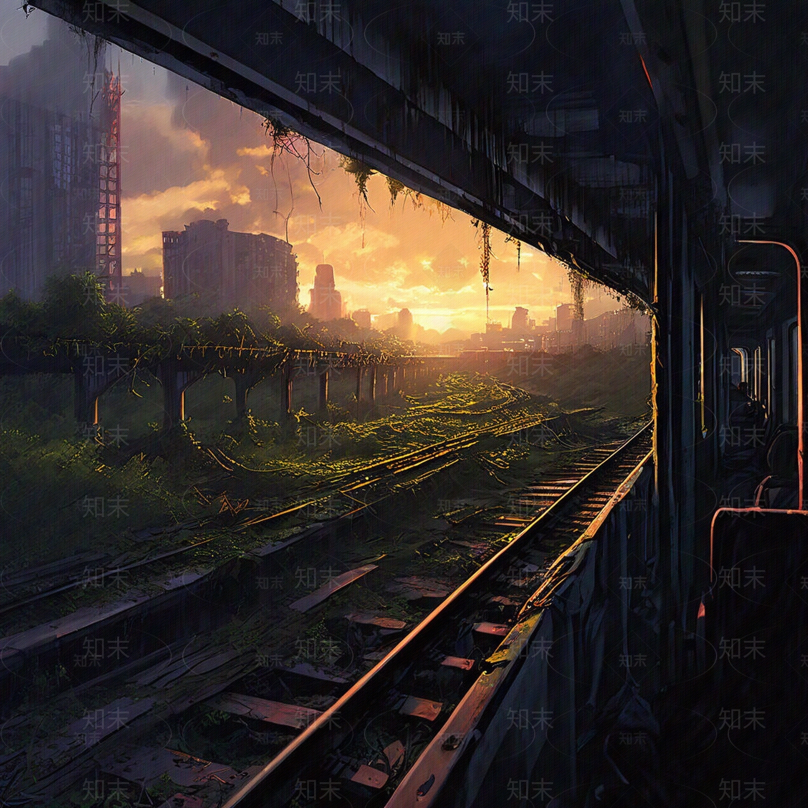 街道外景高清贴图材质