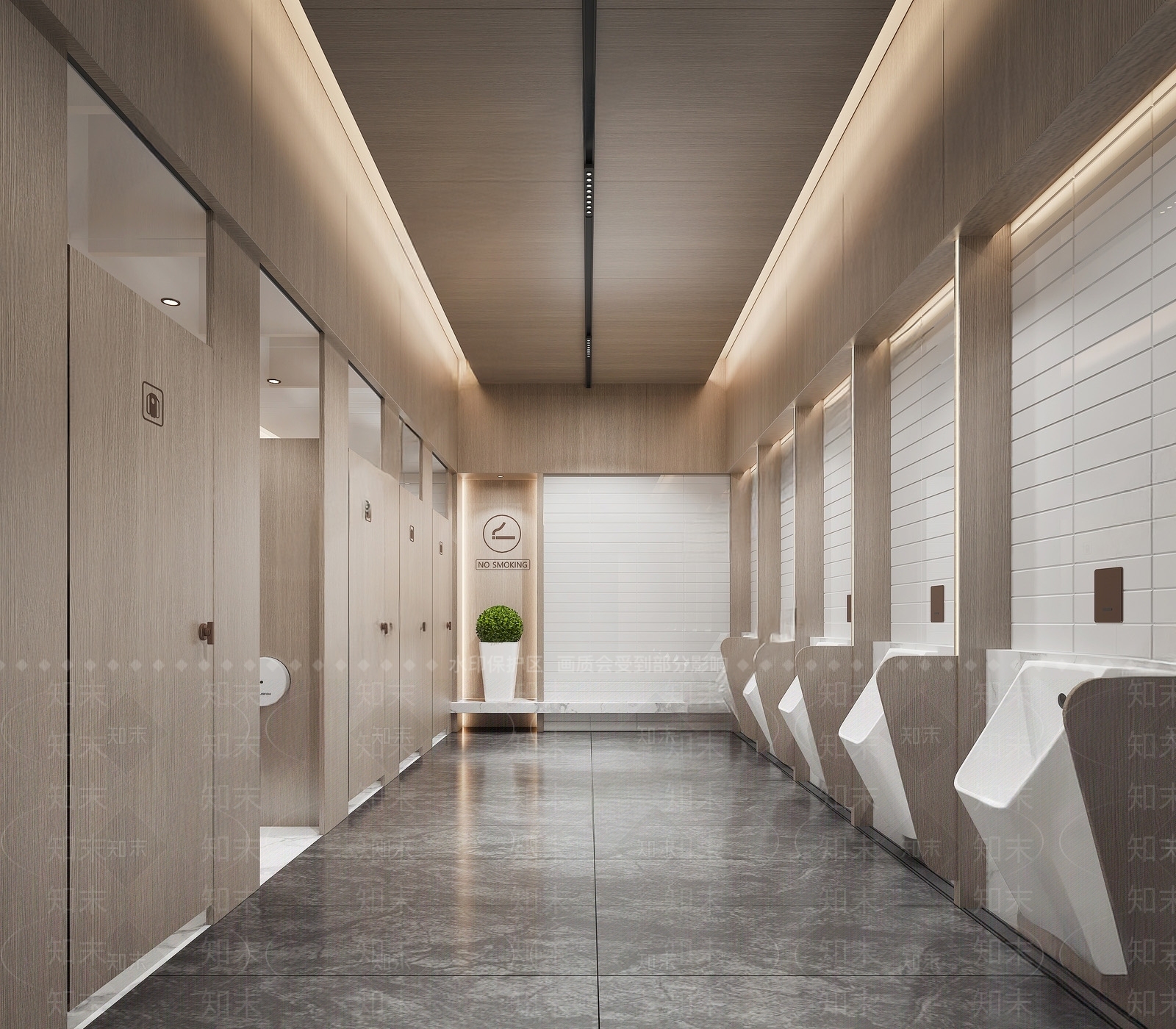 现代公共卫生间SU模型下载【ID:1187629773】