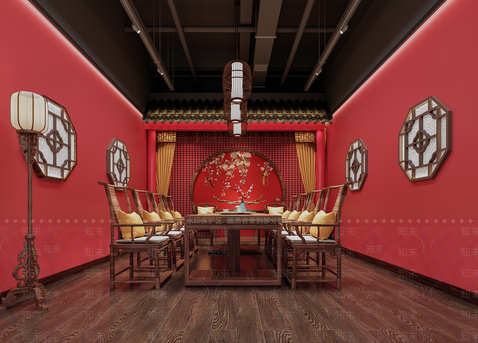 新中式剧本杀3D模型下载【ID:1187645197】