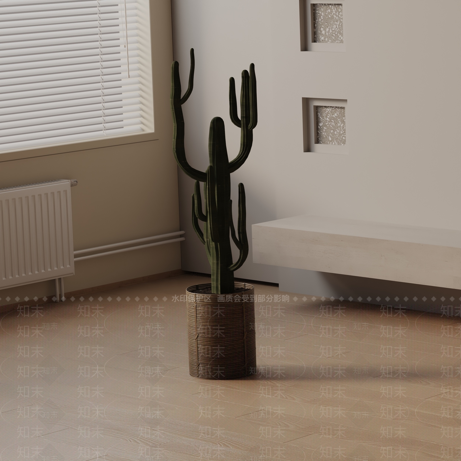 盆栽3D模型下载【ID:1187645923】