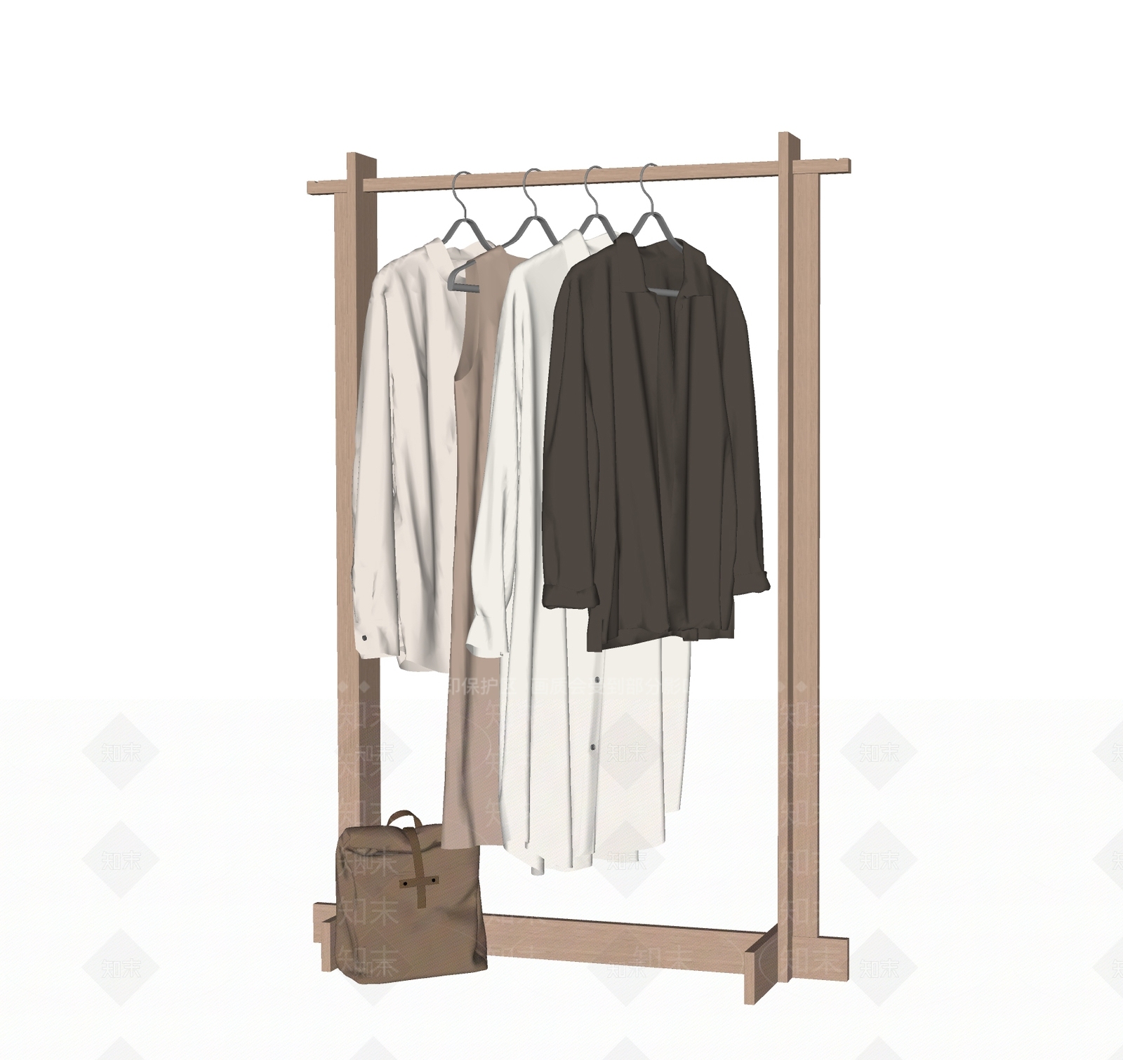 衣服SU模型下载【ID:1187645555】