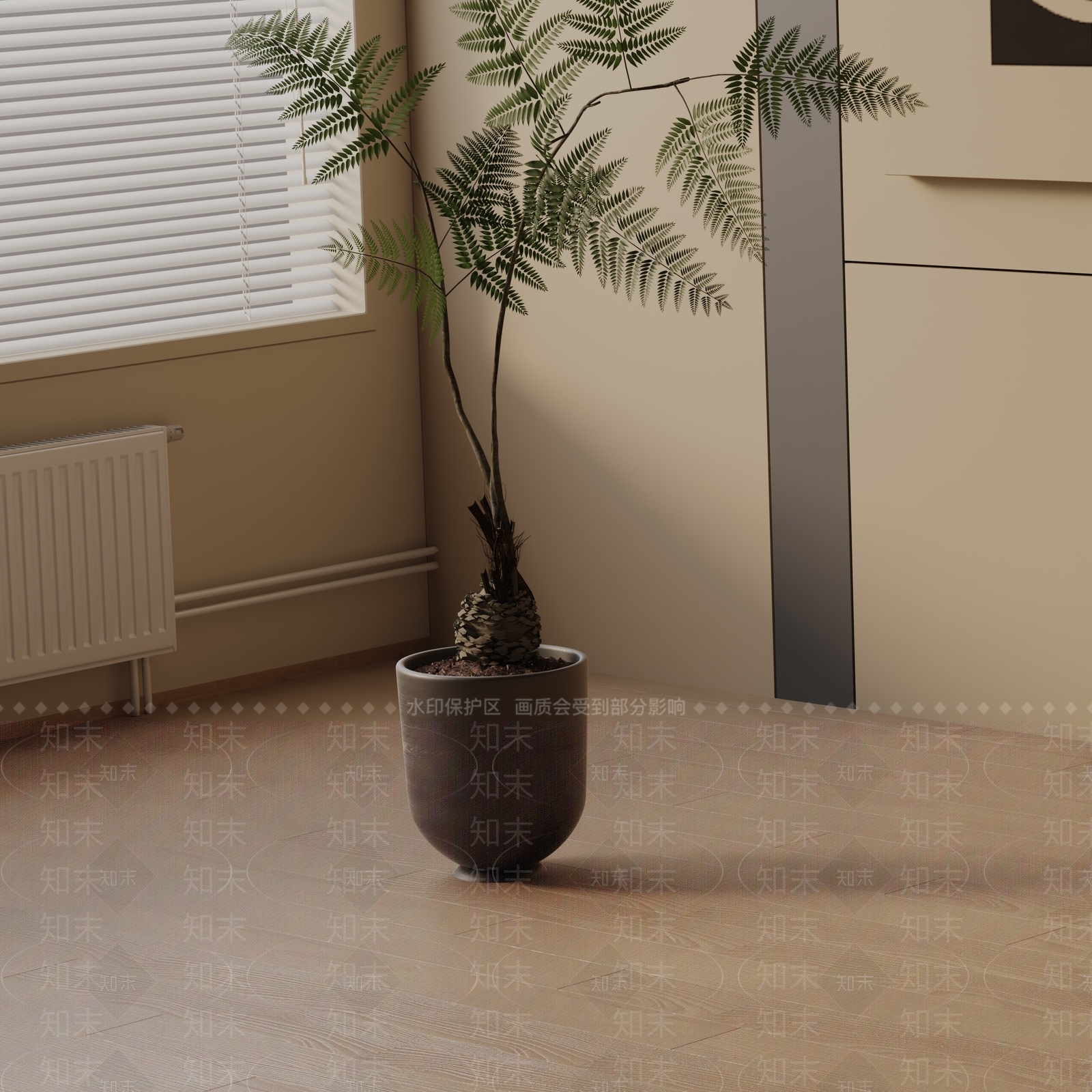 盆栽3D模型下载【ID:1187647077】
