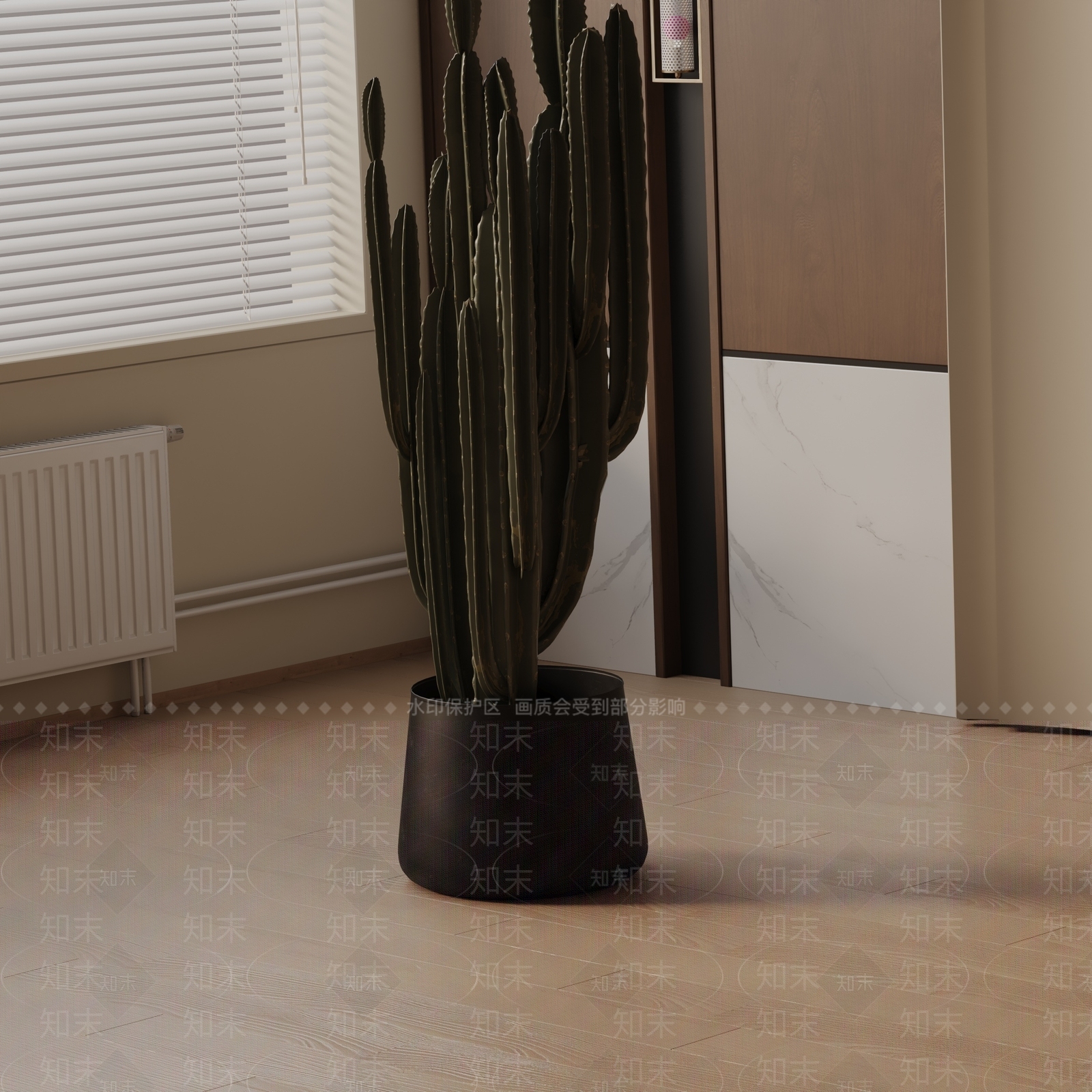 盆栽3D模型下载【ID:1187648080】