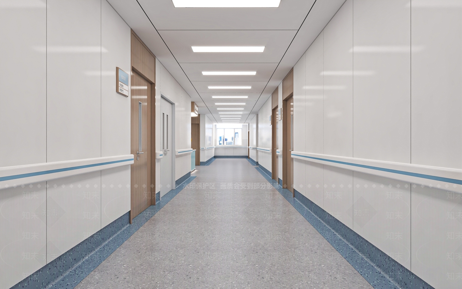 现代医院3D模型下载【ID:1187647919】