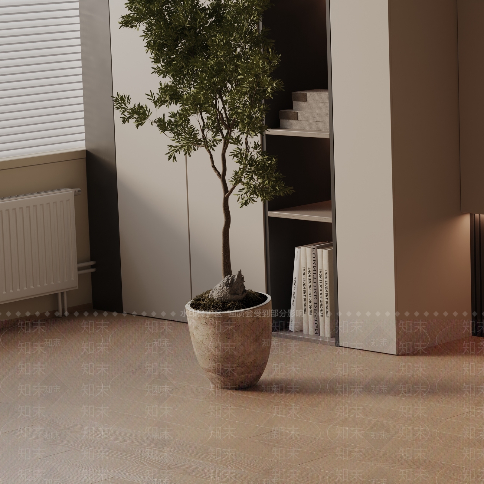 盆栽3D模型下载【ID:1187648597】