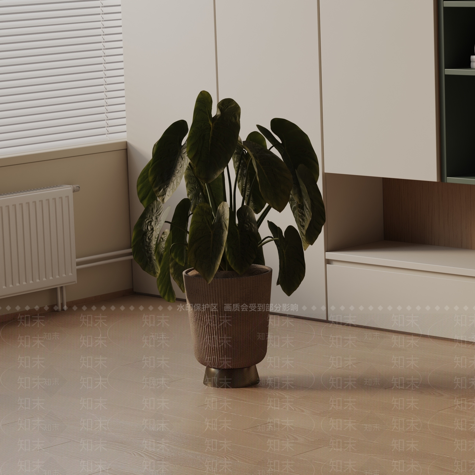 盆栽3D模型下载【ID:1187649349】