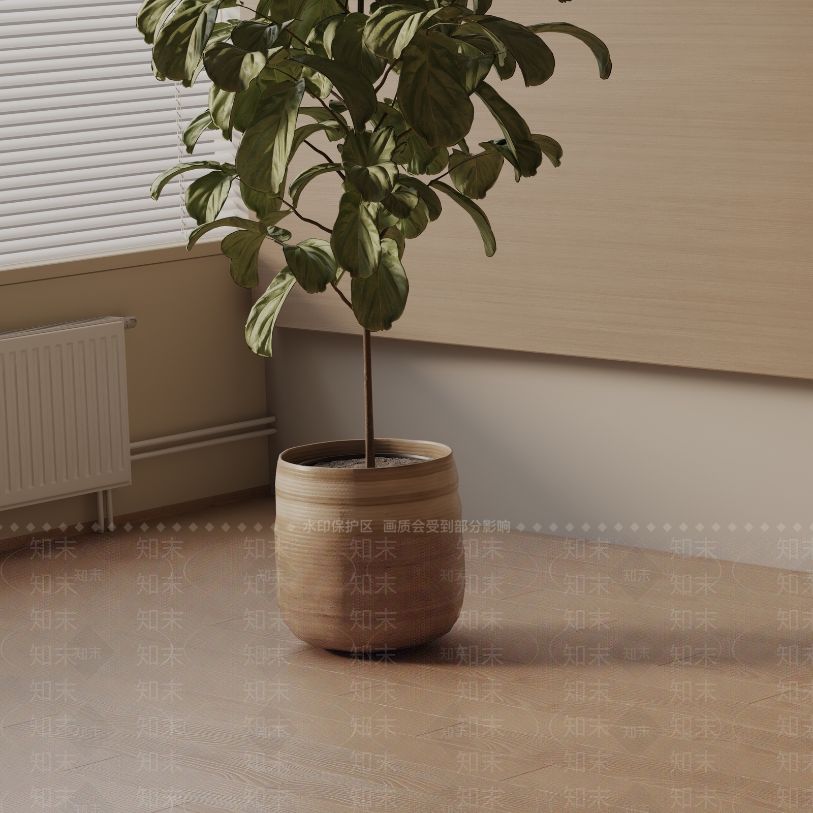 盆栽3D模型下载【ID:1187649769】