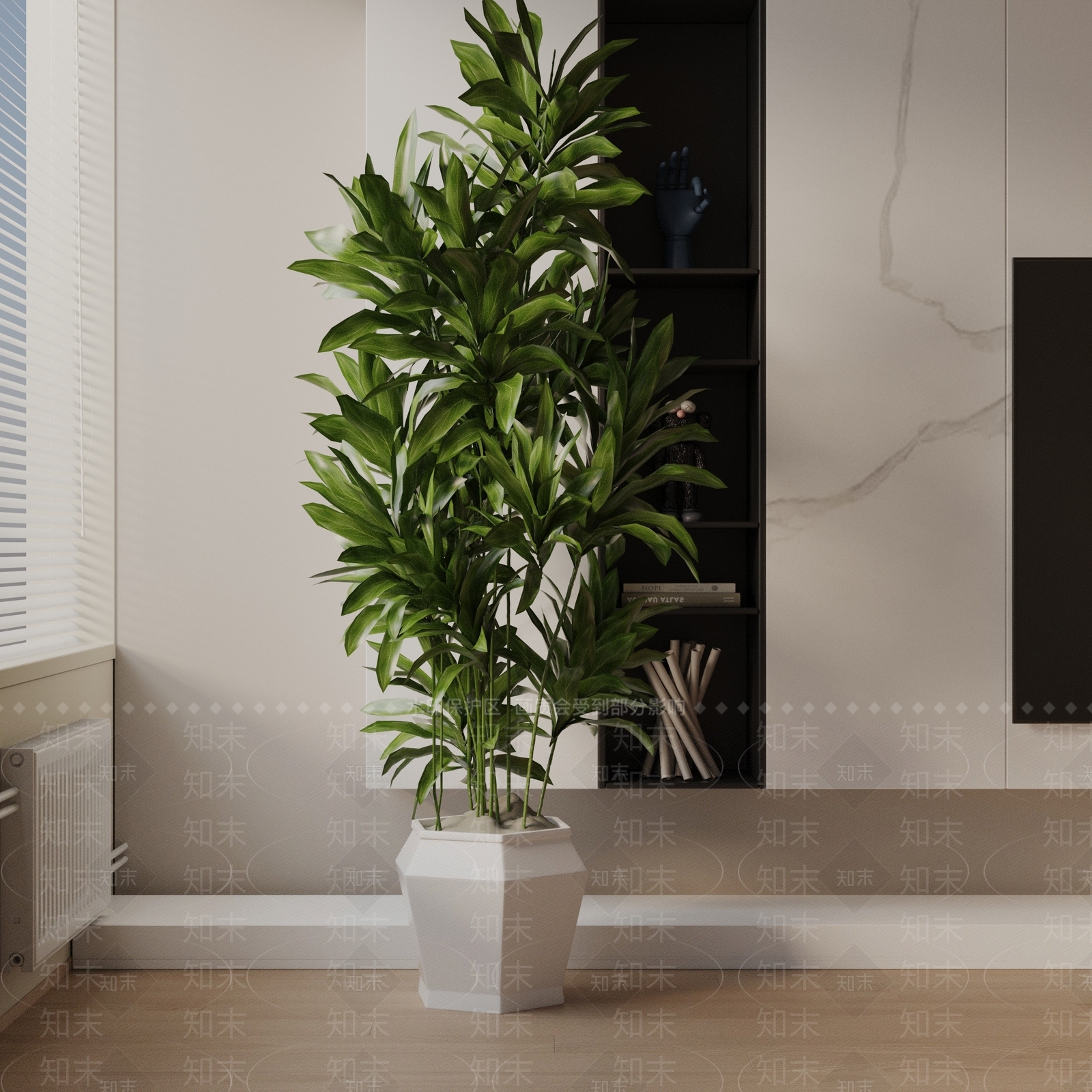 盆栽3D模型下载【ID:1187655011】