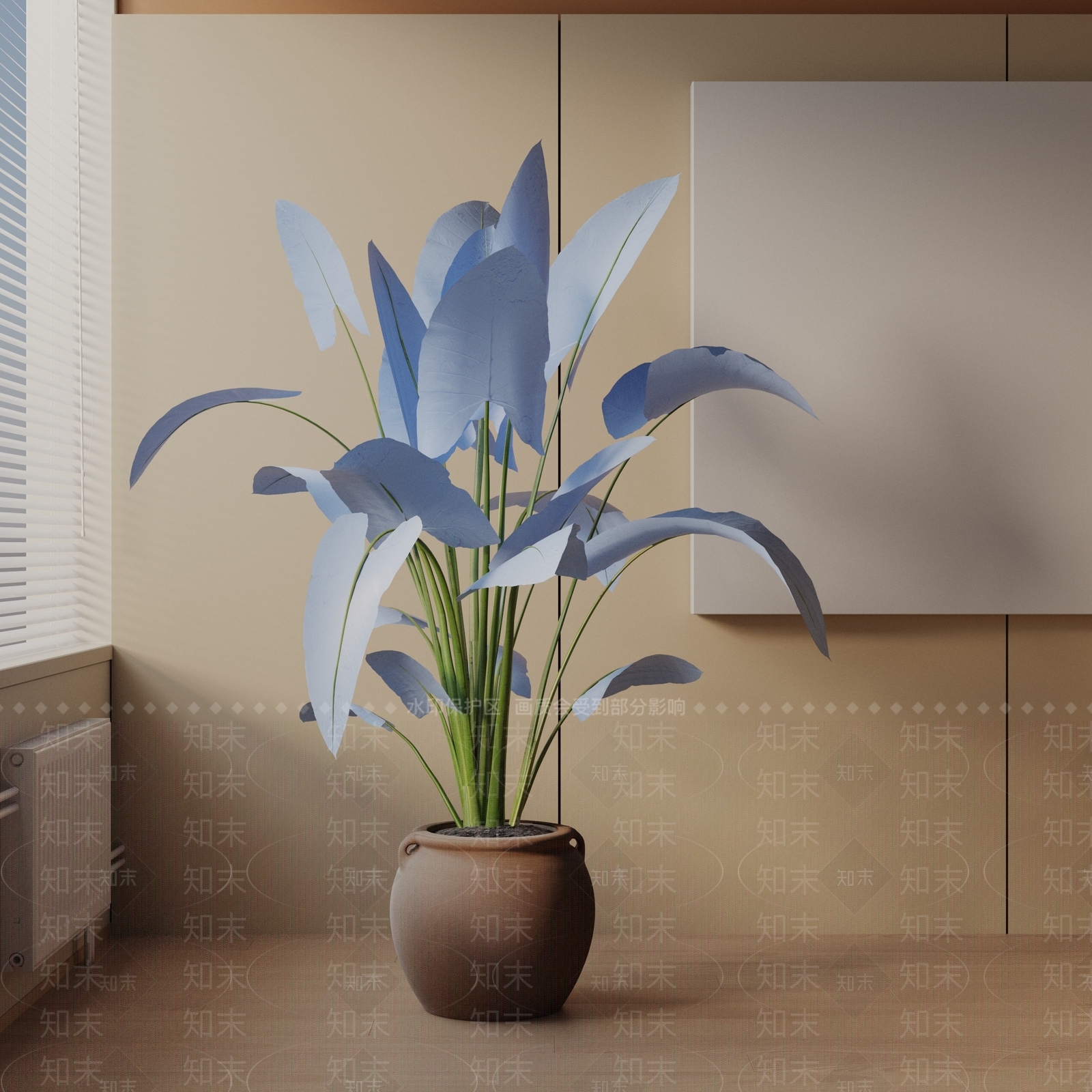盆栽3D模型下载【ID:1187655085】