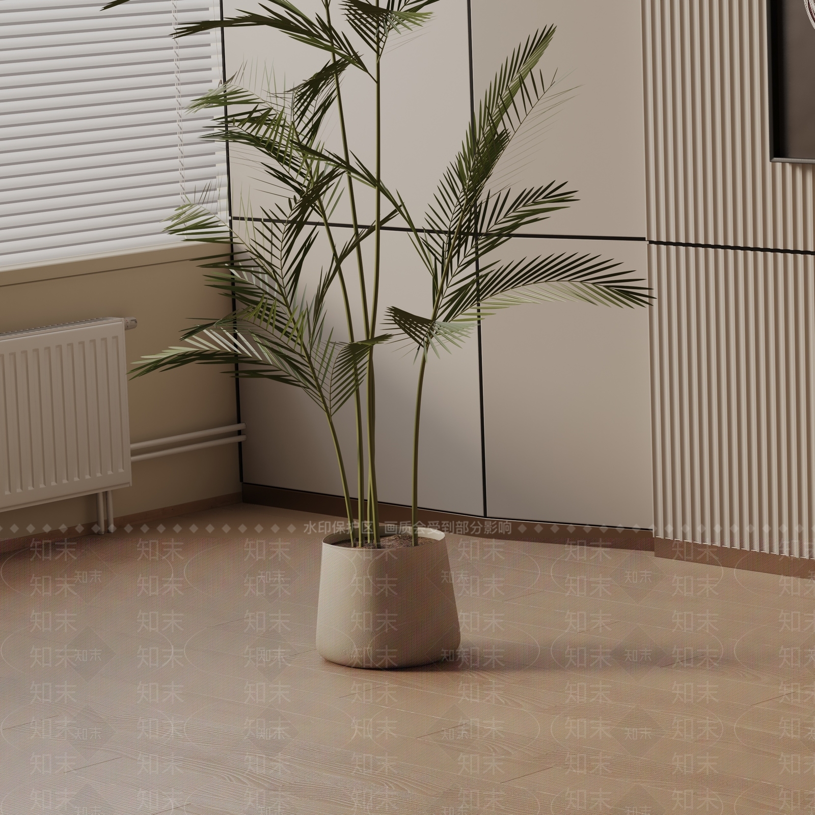 盆栽3D模型下载【ID:1187655541】