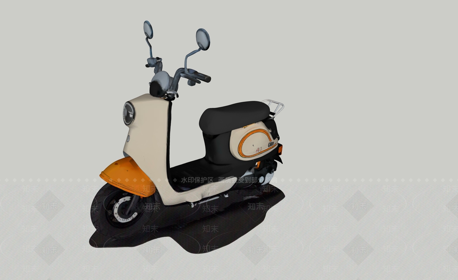 电动车SU模型下载【ID:1187661721】