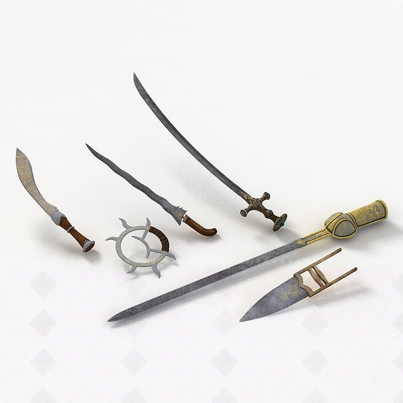 现代妆台妆凳3D模型下载【ID:1187671283】