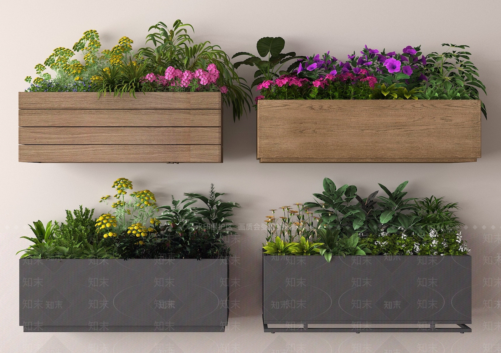花草SU模型下载【ID:1187674395】