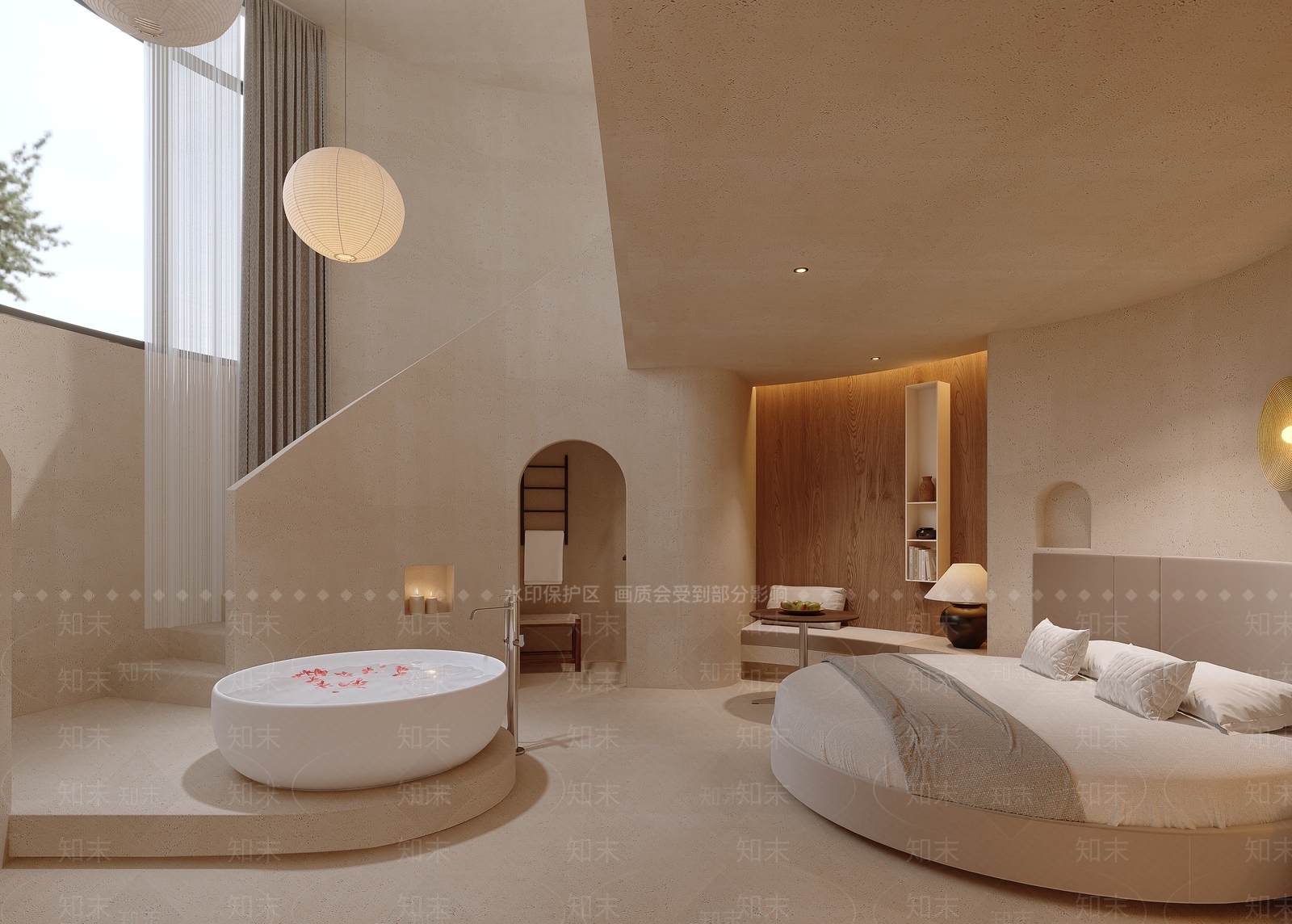 侘寂民宿3D模型下载【ID:1187693632】