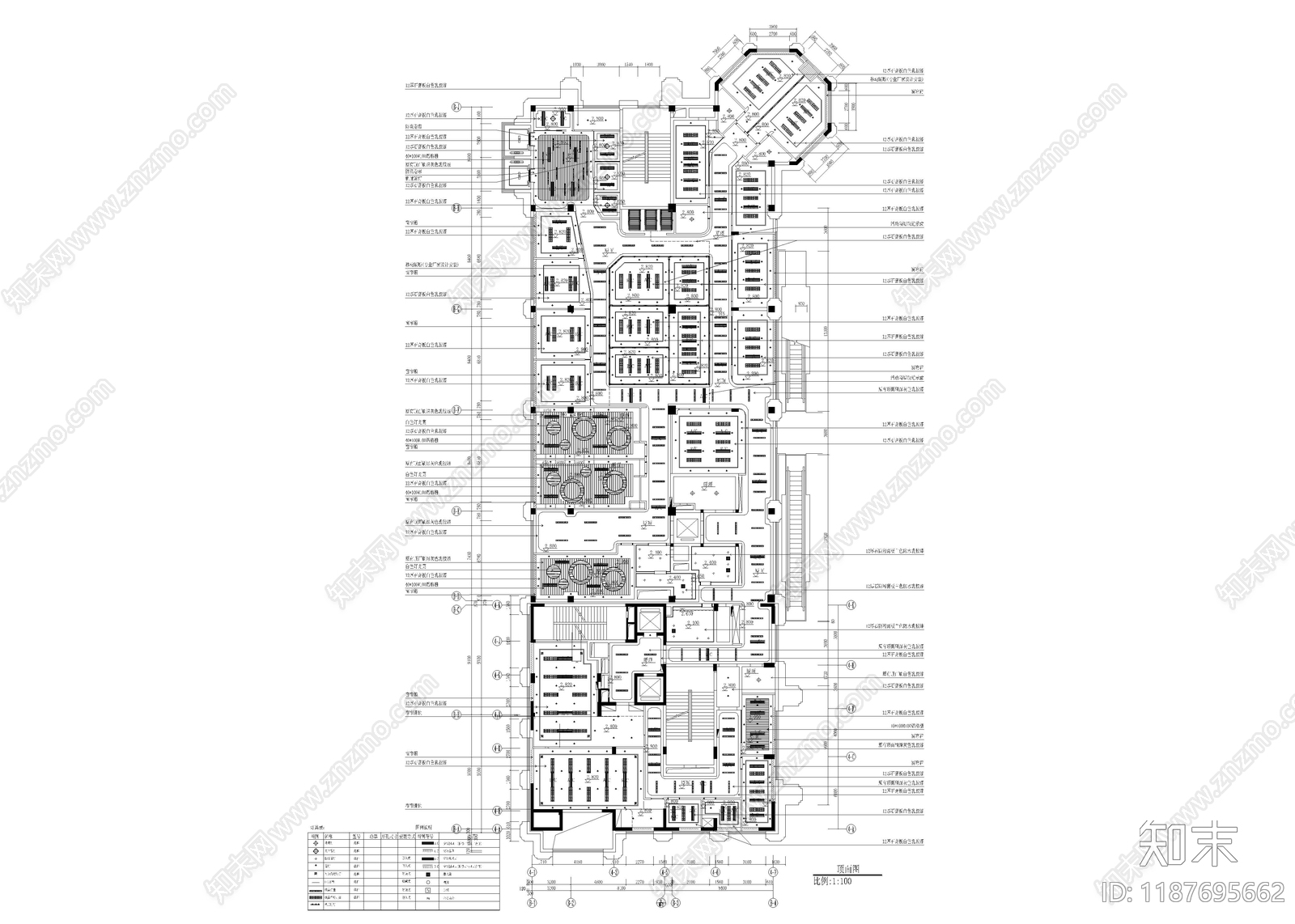 现代幼儿园cad施工图下载【ID:1187695662】