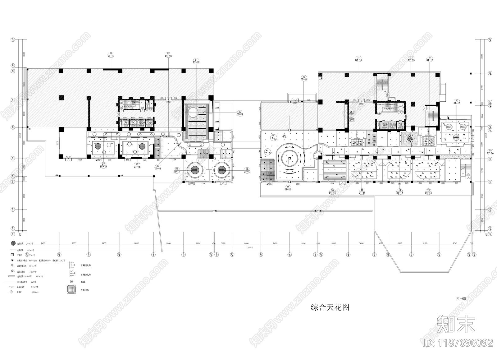 现代幼儿园cad施工图下载【ID:1187696092】
