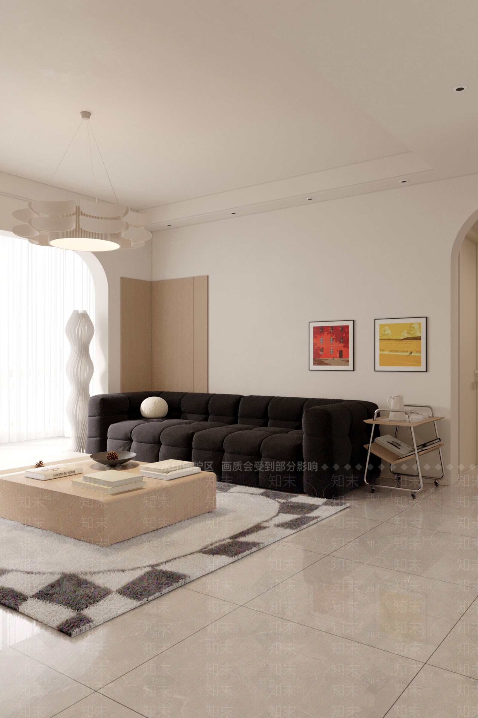 现代客餐厅3D模型下载【ID:1215046433】