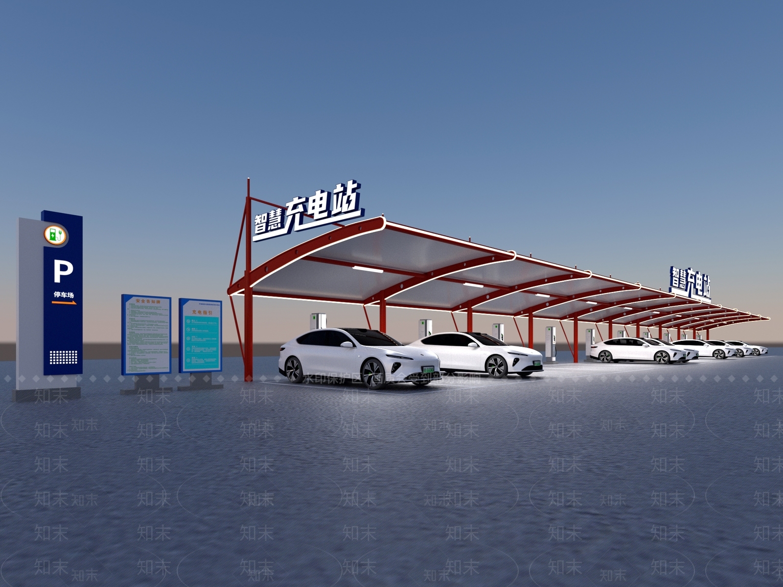 充电桩SU模型下载【ID:1187712334】