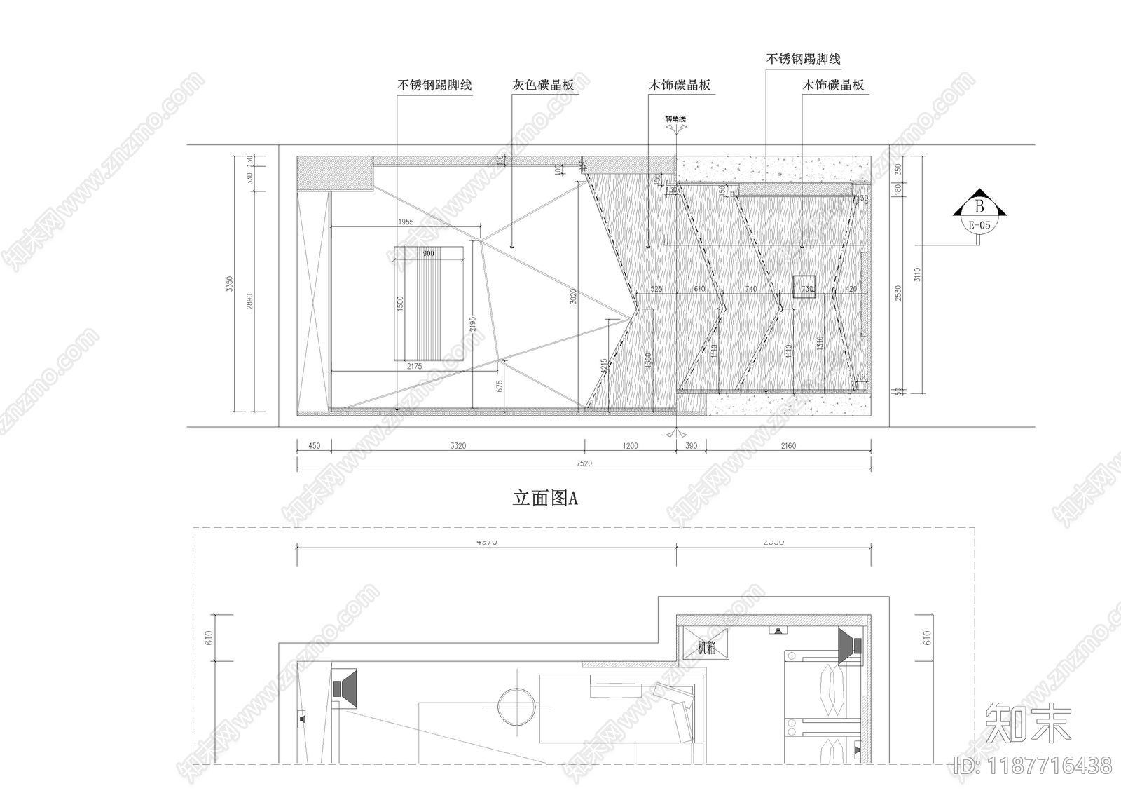 现代电影院cad施工图下载【ID:1187716438】