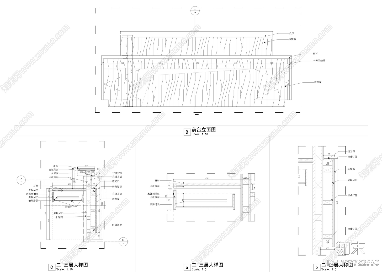 现代医院cad施工图下载【ID:1187722530】