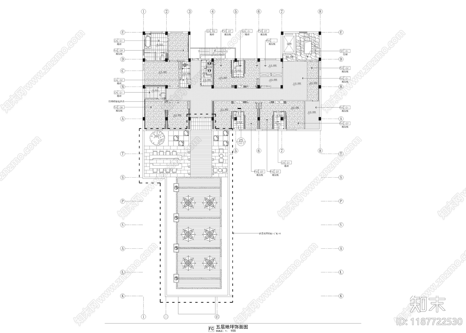 现代医院cad施工图下载【ID:1187722530】