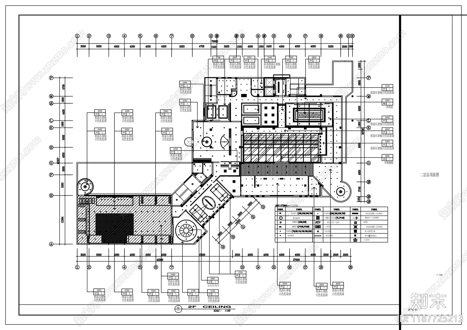 现代其他商业空间cad施工图下载【ID:1187725213】