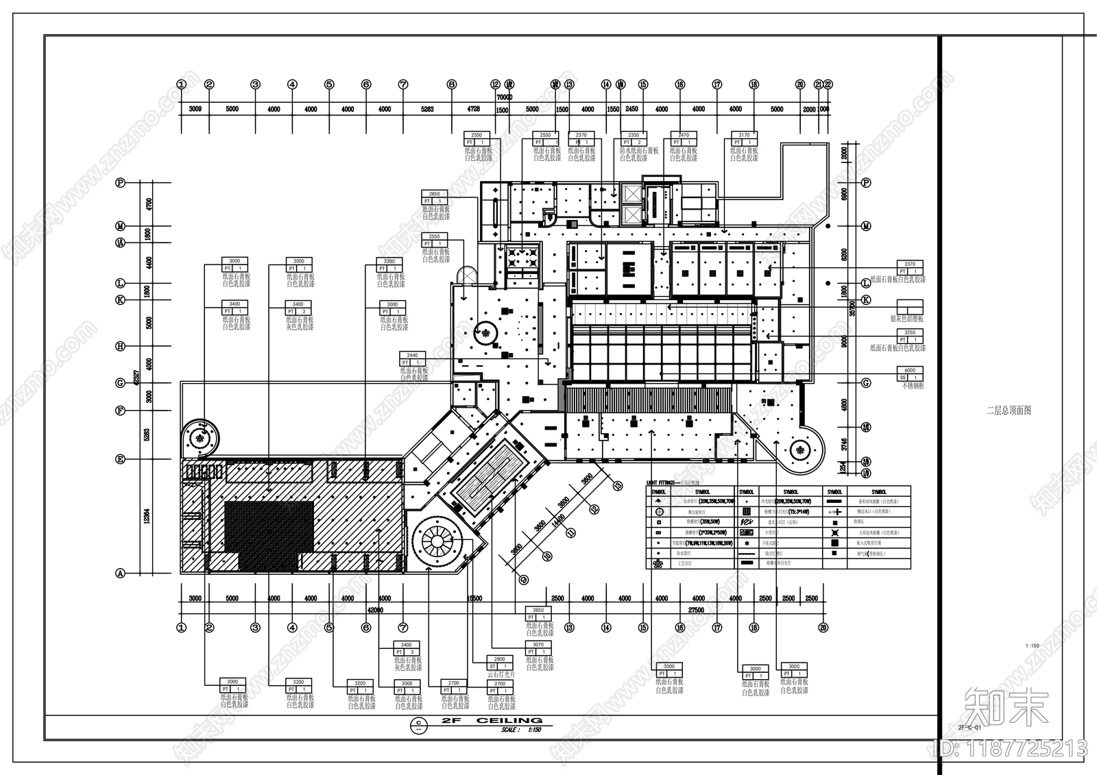 现代其他商业空间cad施工图下载【ID:1187725213】
