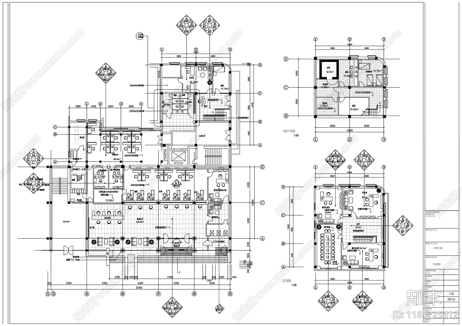 现代其他商业空间cad施工图下载【ID:1187725412】