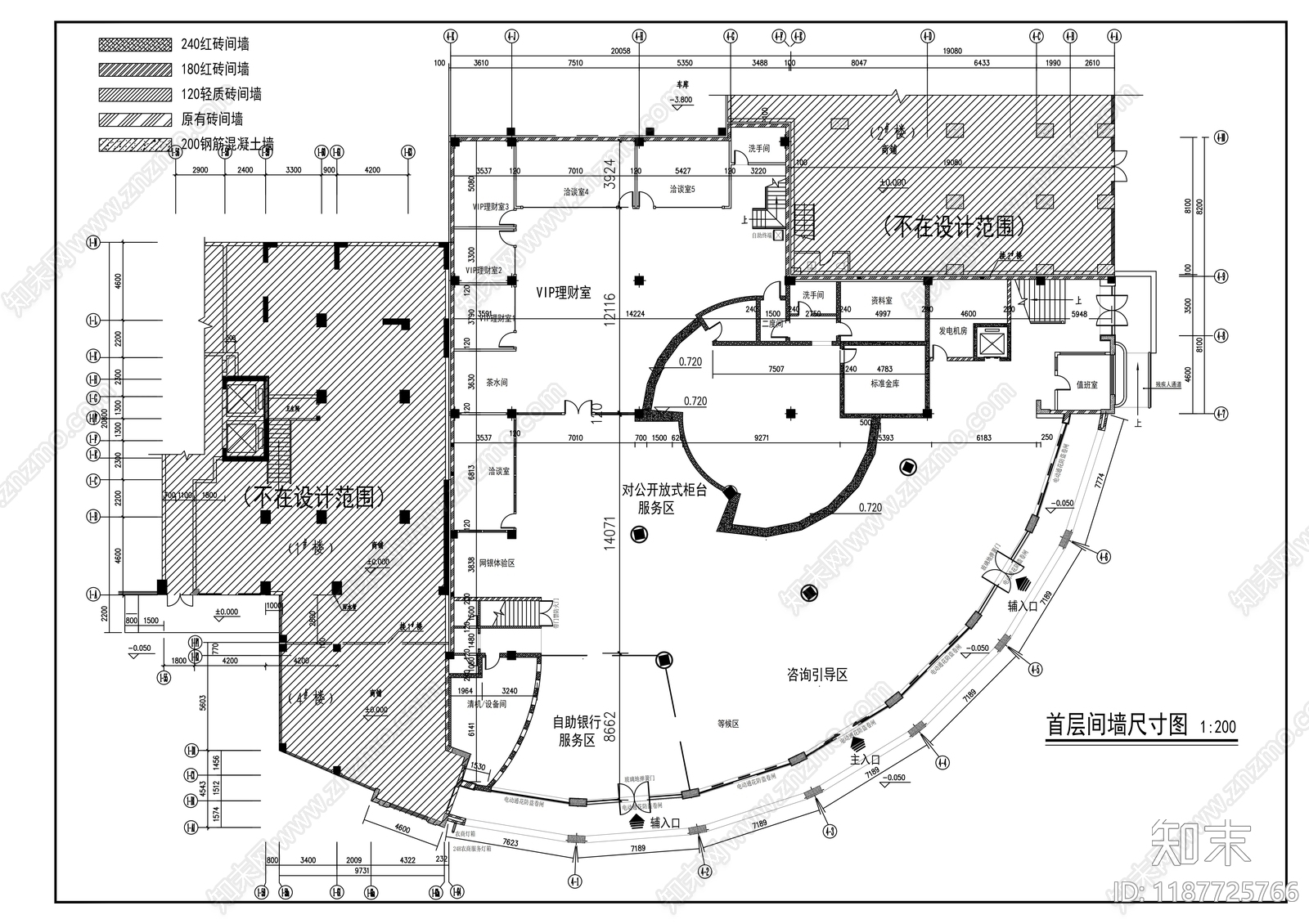 现代其他商业空间cad施工图下载【ID:1187725766】