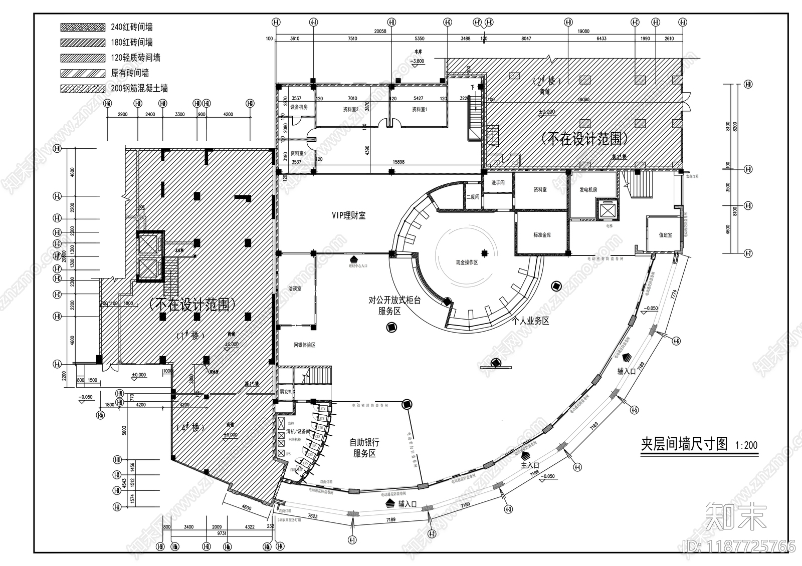 现代其他商业空间cad施工图下载【ID:1187725766】