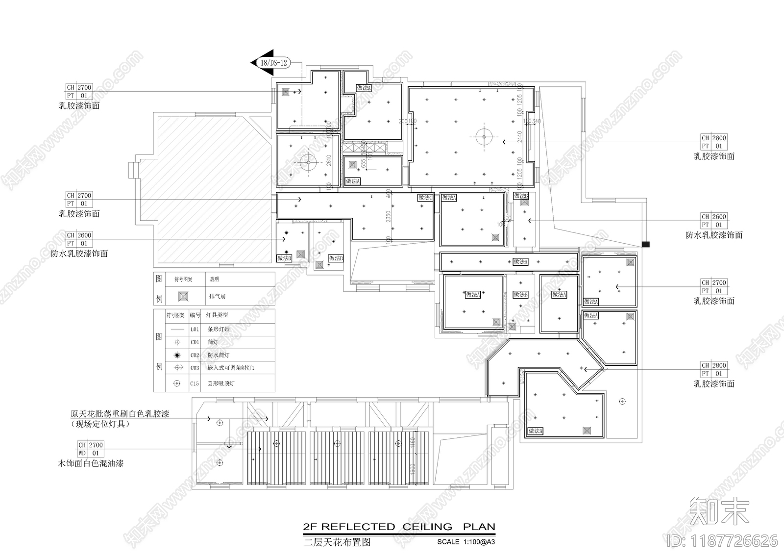 现代医院cad施工图下载【ID:1187726626】