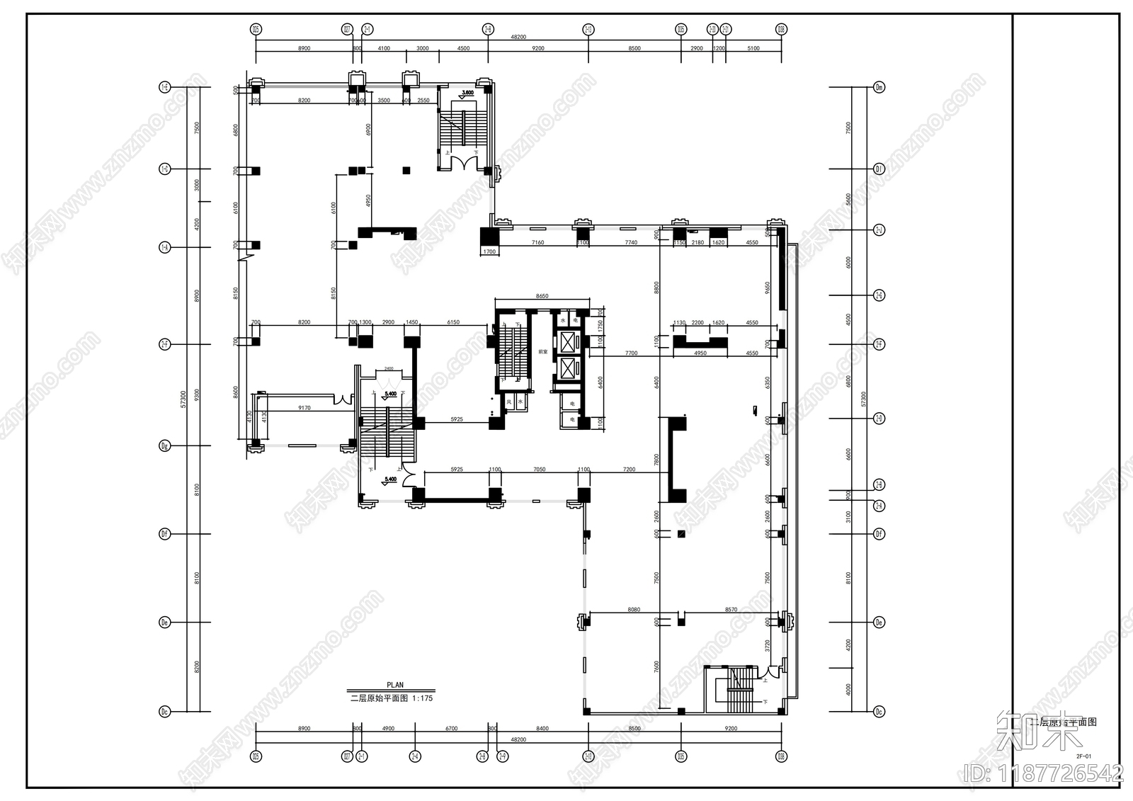 现代其他商业空间cad施工图下载【ID:1187726542】