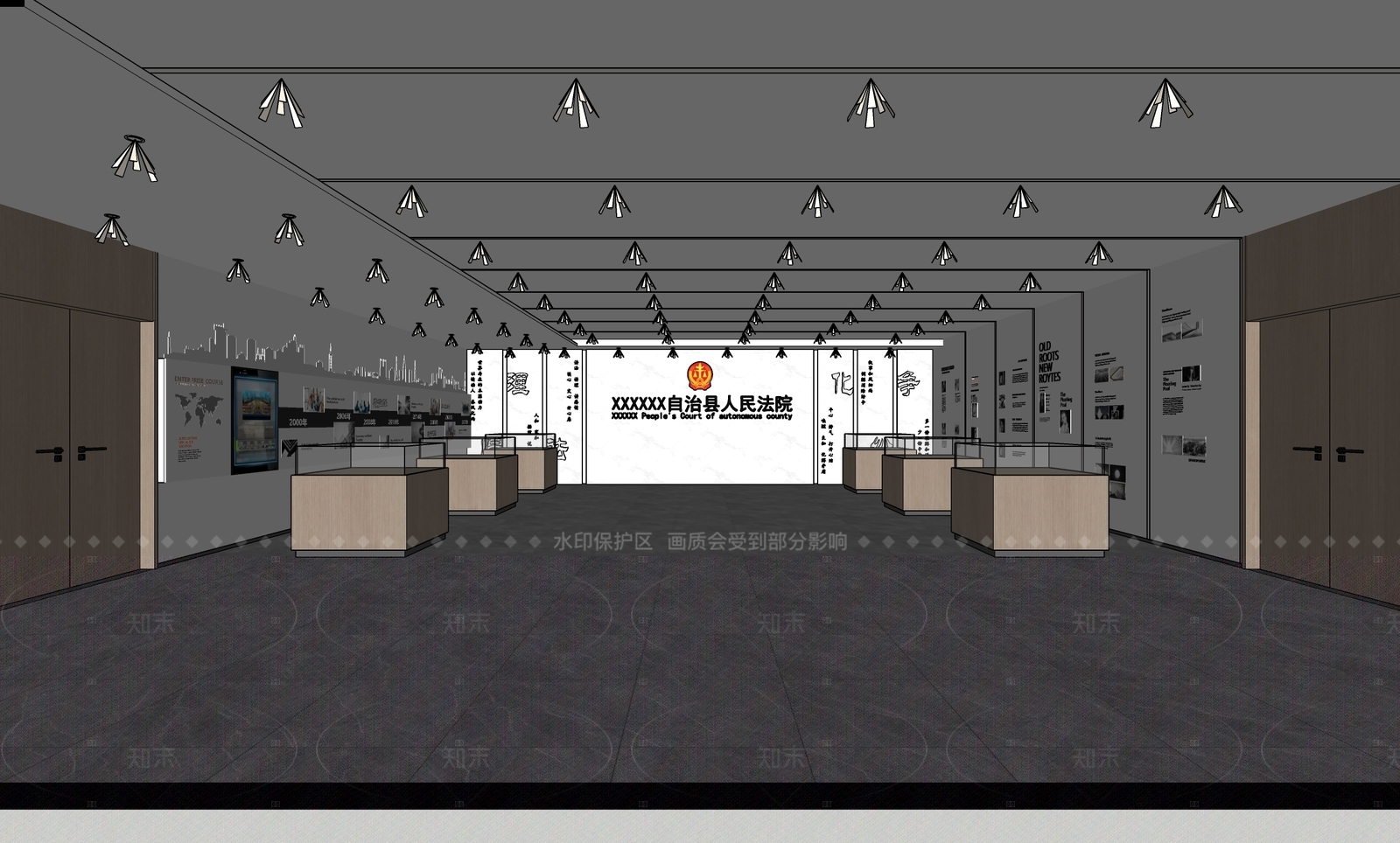现代其他办公区域SU模型下载【ID:1215940778】