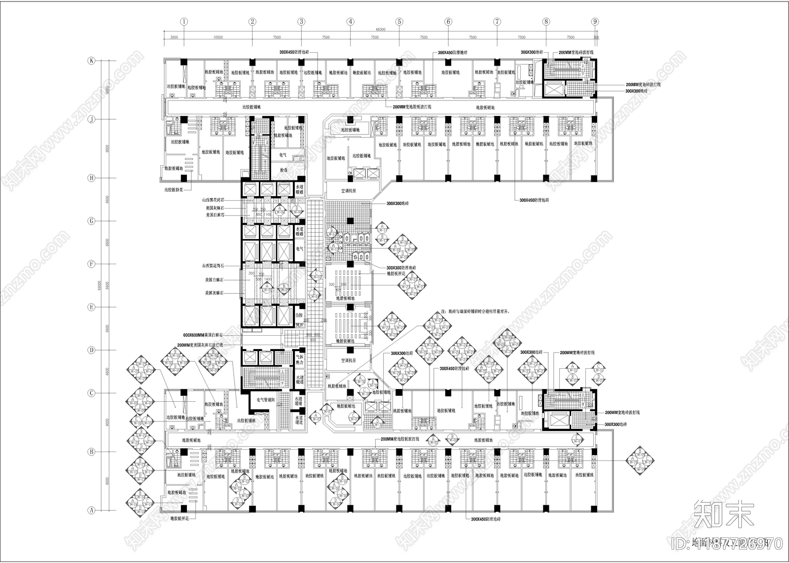 现代医院cad施工图下载【ID:1187726970】