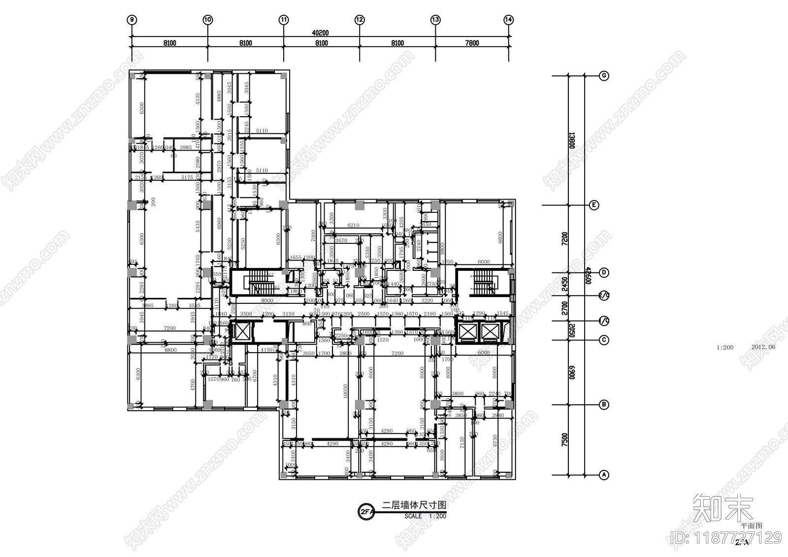 现代其他商业空间cad施工图下载【ID:1187727129】