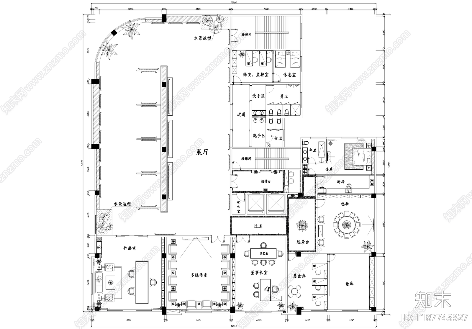 文化展厅施工图下载【ID:1187745327】