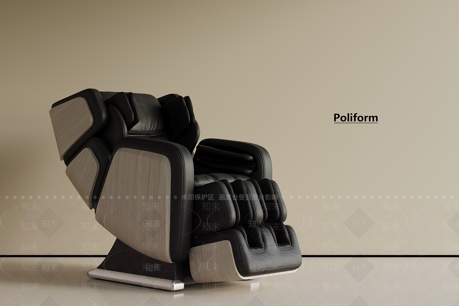 现代按摩椅SU模型下载【ID:1187745907】