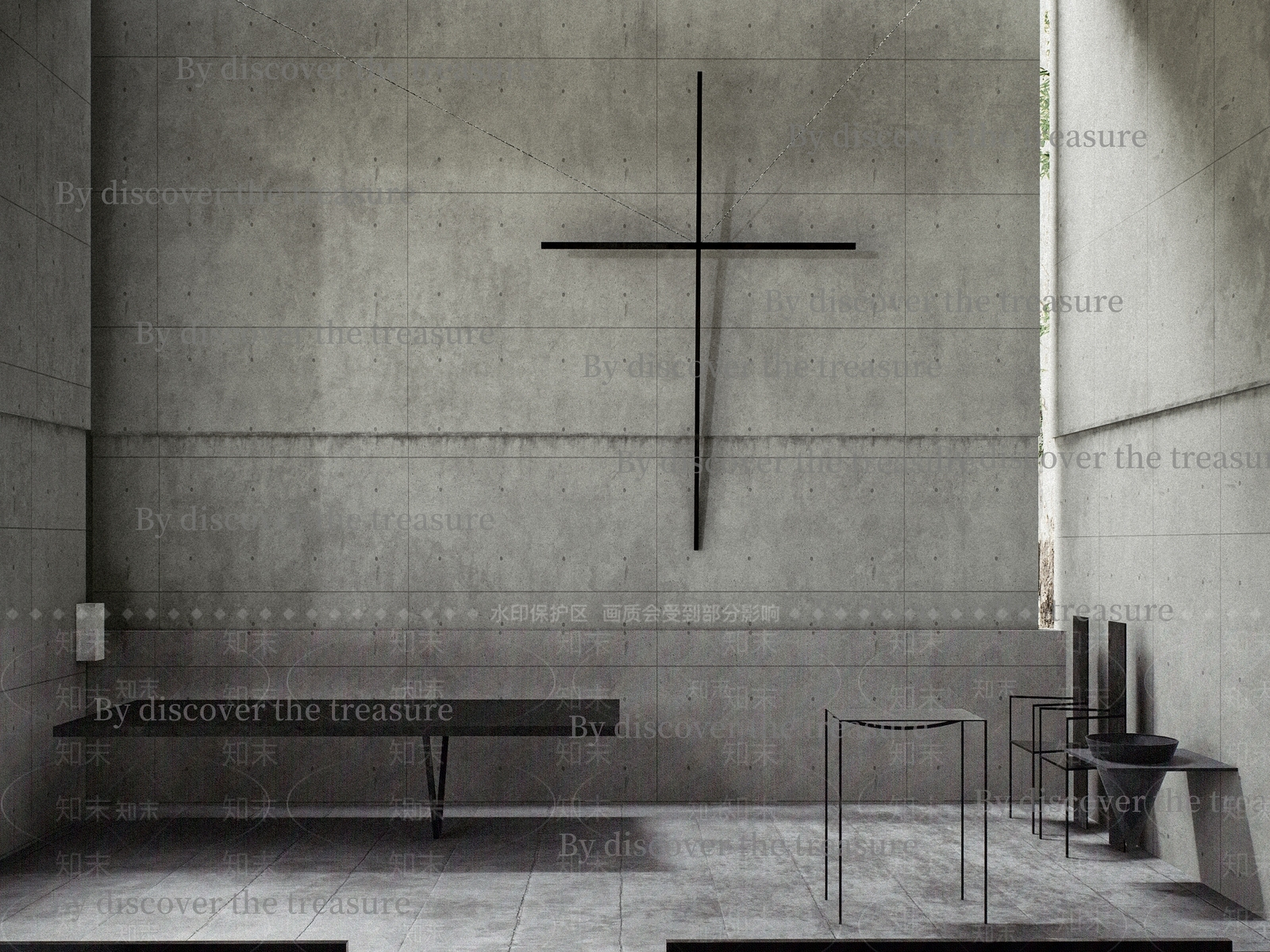 日式教堂建筑SU模型下载【ID:1187751024】