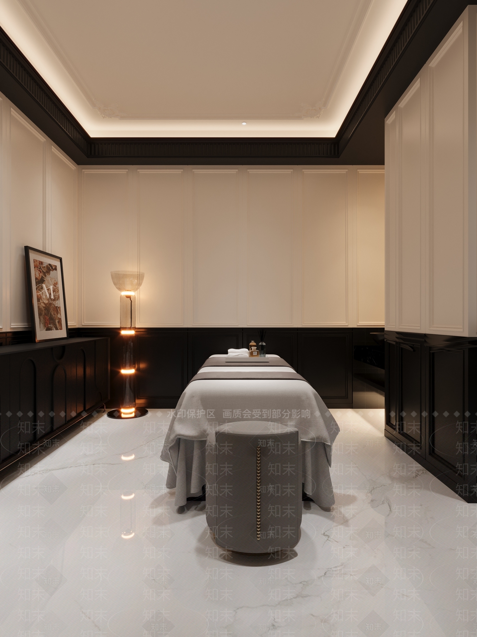 法式美容院3D模型下载【ID:1187763615】