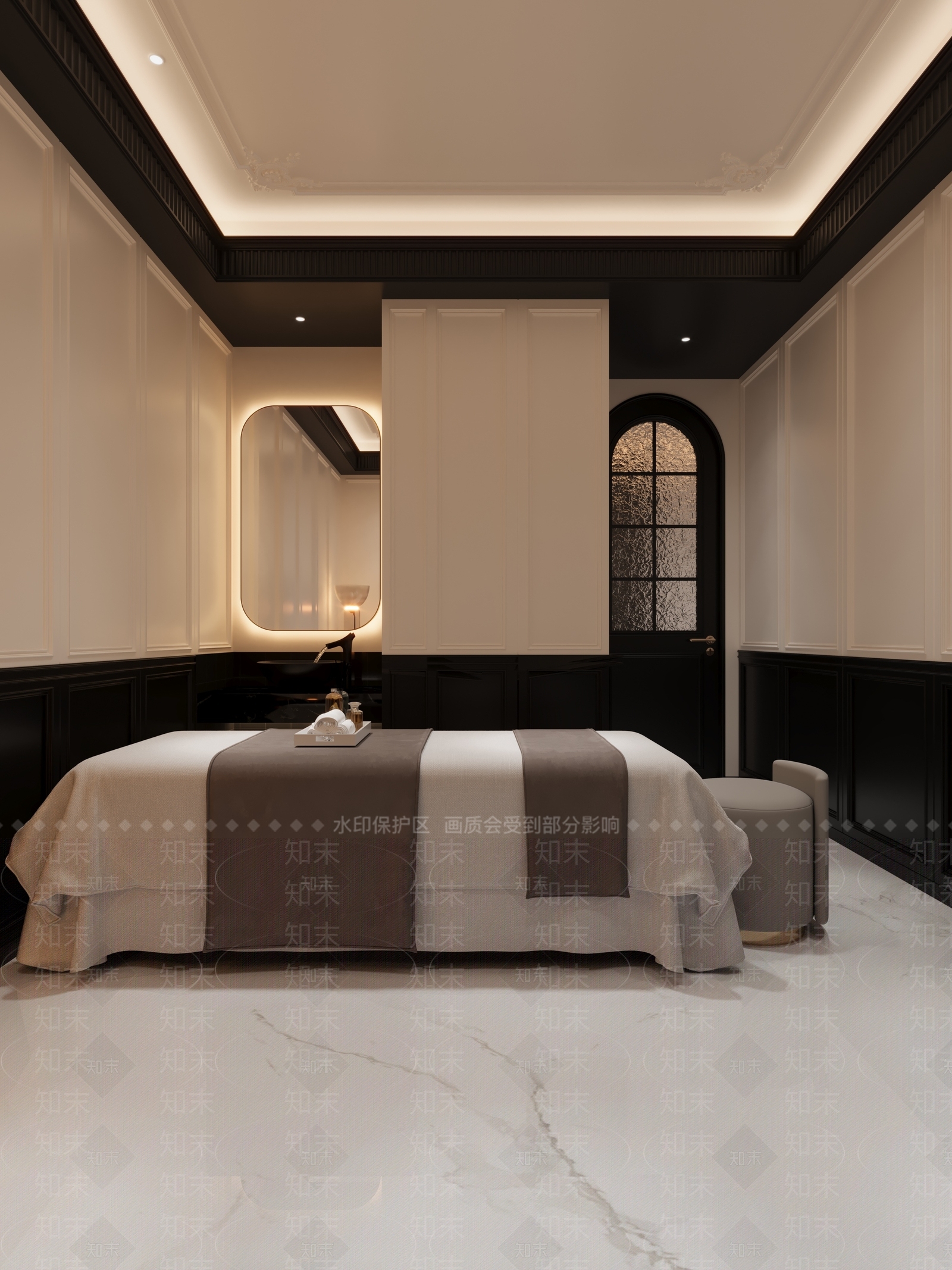 法式美容院3D模型下载【ID:1187763615】